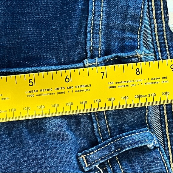 Pilcro and the Letterpress slim boyfriend blue denim jeans size 25 - Picture 9 of 13